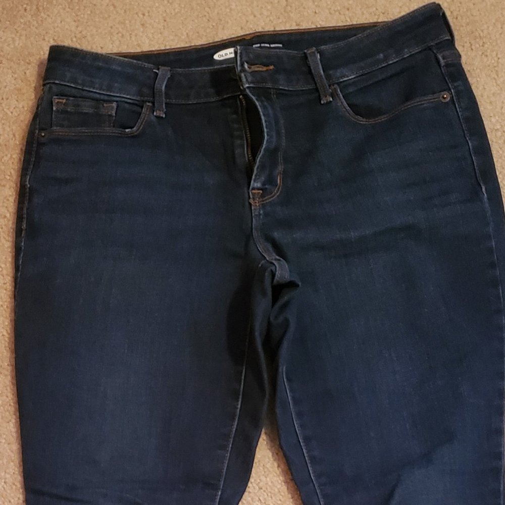 Dark Jeans - 10 Short (Old Navy)